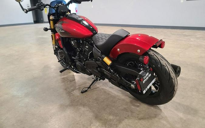 2026 Indian 101 Scout Sunset Red Metallic