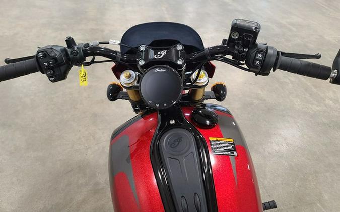 2026 Indian 101 Scout Sunset Red Metallic