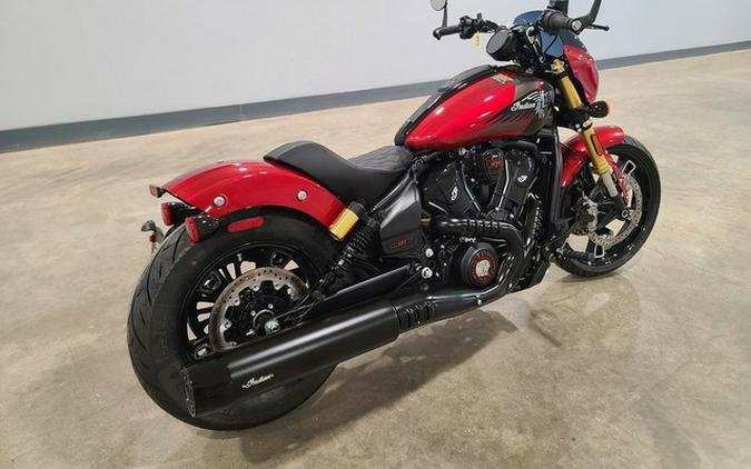 2026 Indian 101 Scout Sunset Red Metallic