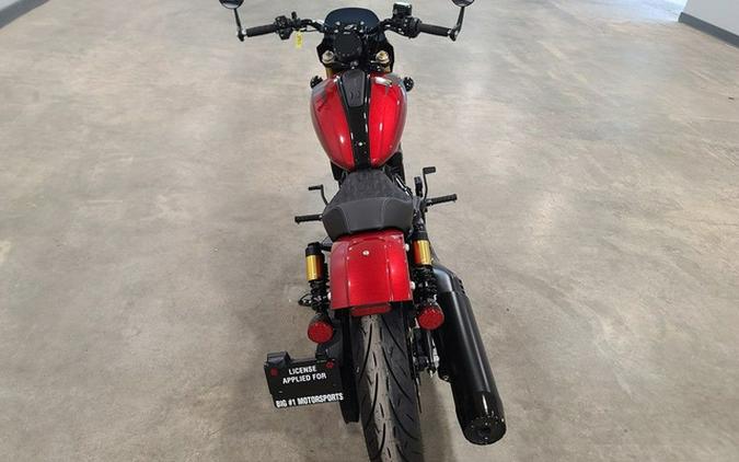 2026 Indian 101 Scout Sunset Red Metallic