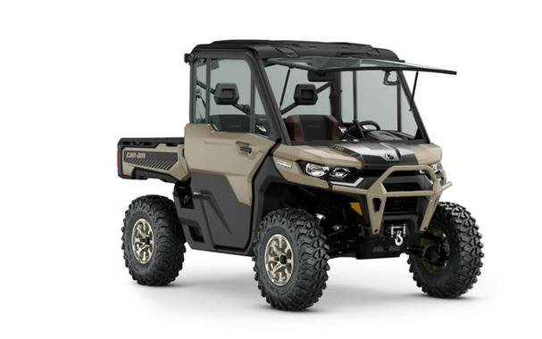 2024 Can-Am® Defender Limited HD10 Desert Tan & Timeless Black