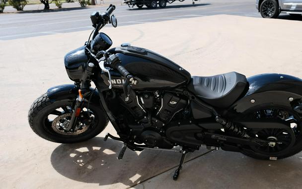 2025 INDIAN MOTORCYCLE SCOUT BOBBER LIMITED BLACK METALLIC