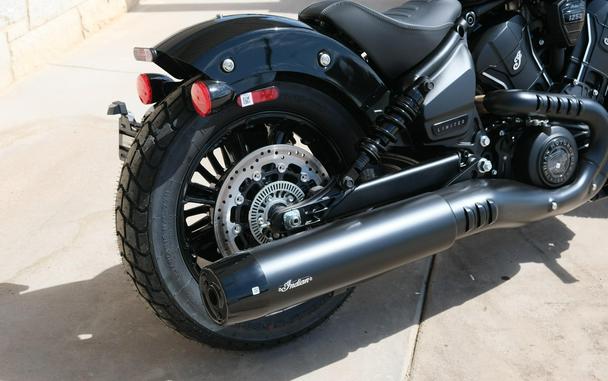 2025 INDIAN MOTORCYCLE SCOUT BOBBER LIMITED BLACK METALLIC