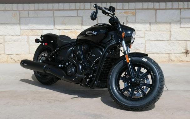 2025 INDIAN MOTORCYCLE SCOUT BOBBER LIMITED BLACK METALLIC