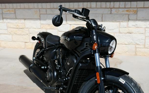 2025 INDIAN MOTORCYCLE SCOUT BOBBER LIMITED BLACK METALLIC