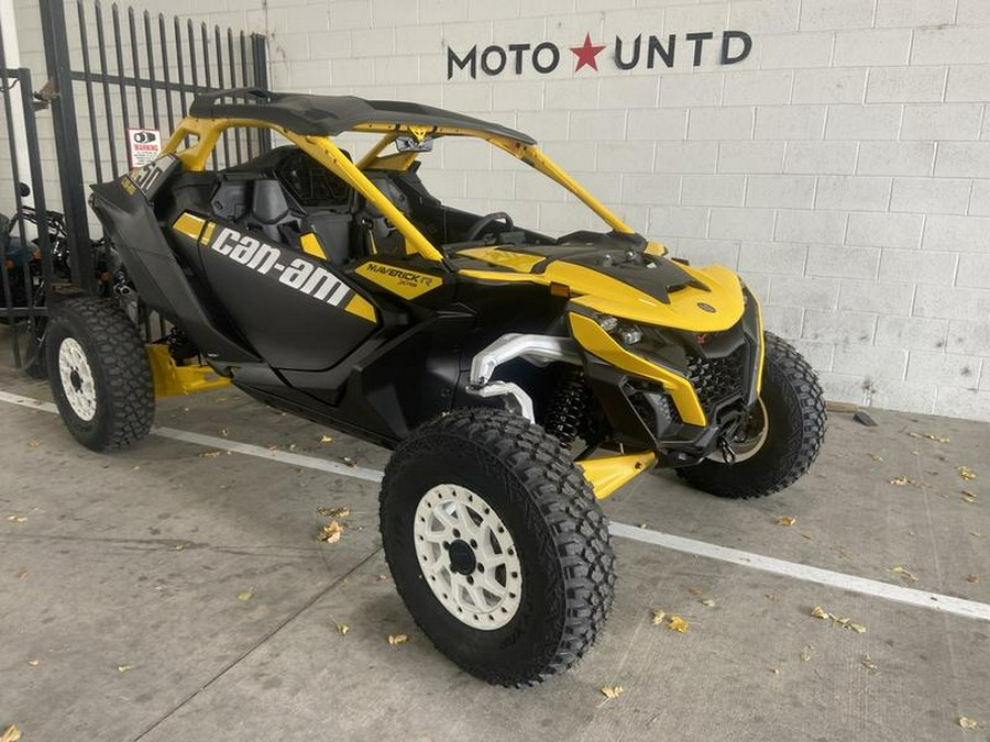 2024 Can-Am® Maverick R X RS Carbon Black & Neo Yellow