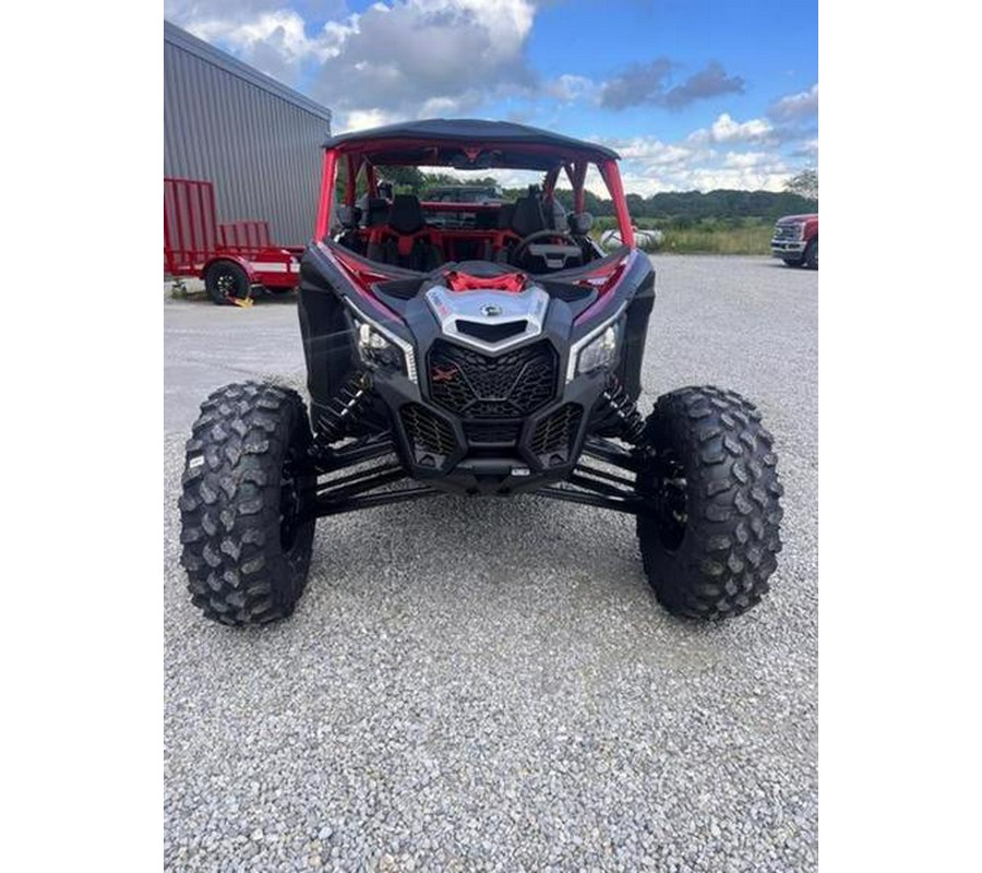 2024 Can-Am® Maverick X3 MAX X rs Turbo RR with Smart-Shox Fiery Red & Hyper Silver