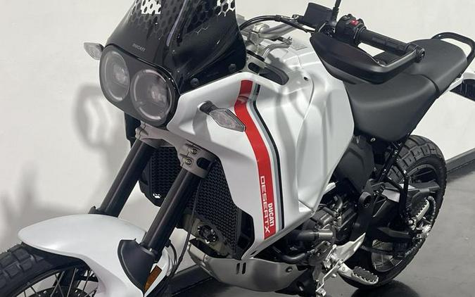 2024 Ducati DesertX White Livery