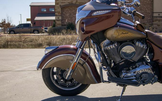 2020 Indian Motorcycle® Chieftain® Classic Icon Series Burnished Metallic/Sandstone Metallic