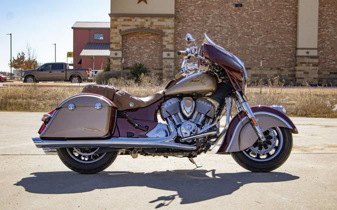 2020 Indian Motorcycle® Chieftain® Classic Icon Series Burnished Metallic/Sandstone Metallic