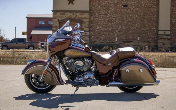 2020 Indian Motorcycle® Chieftain® Classic Icon Series Burnished Metallic/Sandstone Metallic