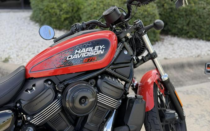 2026 Harley-Davidson Nightster Blood Orange Black Trim