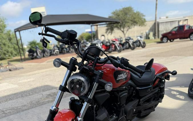2026 Harley-Davidson Nightster Blood Orange Black Trim