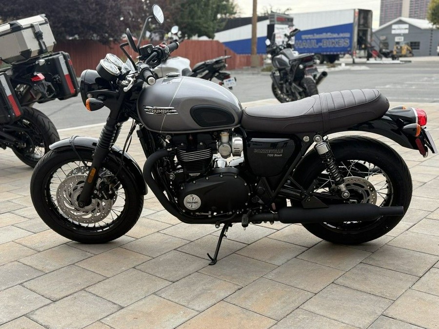 2025 Triumph Bonneville T120 black Graphite / Matte Graphite