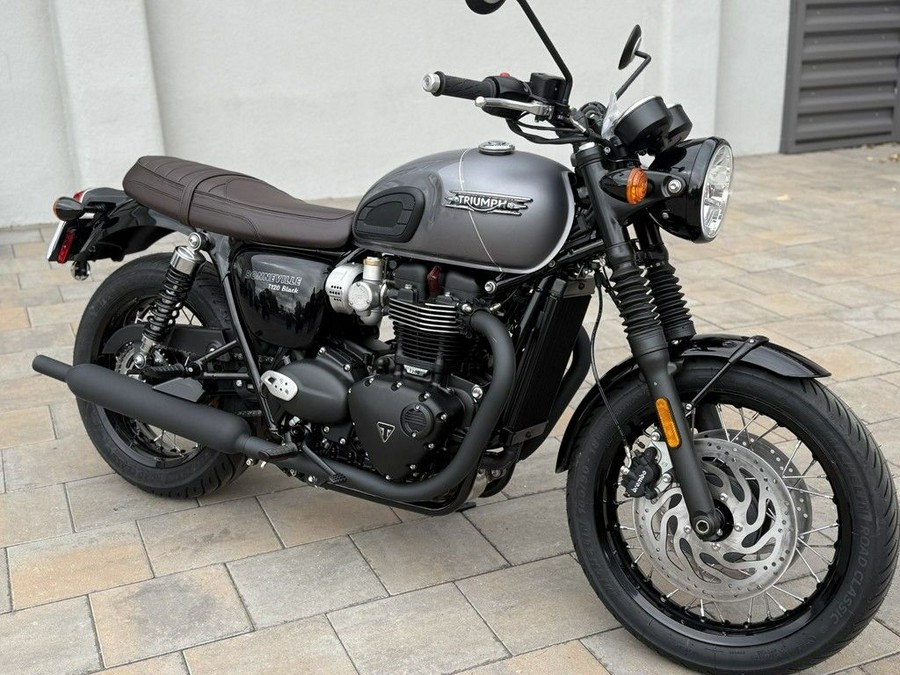 2025 Triumph Bonneville T120 black Graphite / Matte Graphite
