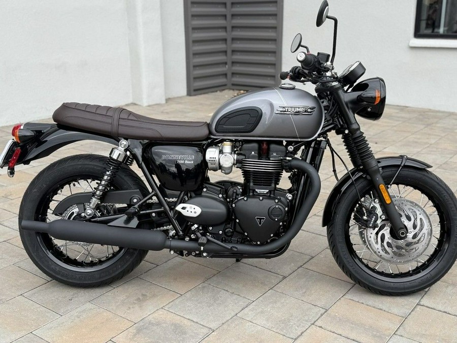 2025 Triumph Bonneville T120 black Graphite / Matte Graphite