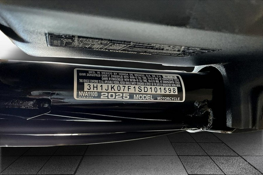 2025 Honda Navi Blue Metallic