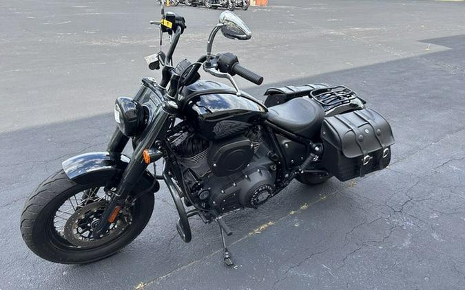 2022 Indian Chief Bobber ABS Black Metallic