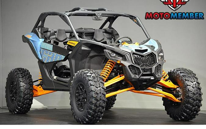 2026 Can-Am Maverick X3 RS Turbo RR Scandi Blue & Orange Crush