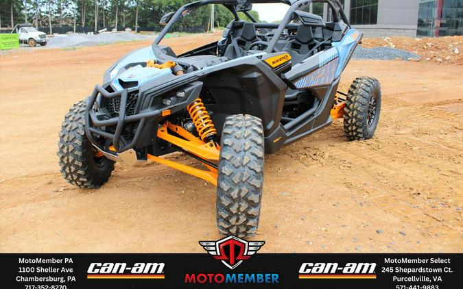 2026 Can-Am Maverick X3 RS Turbo Scandi Blue & Orange Crush