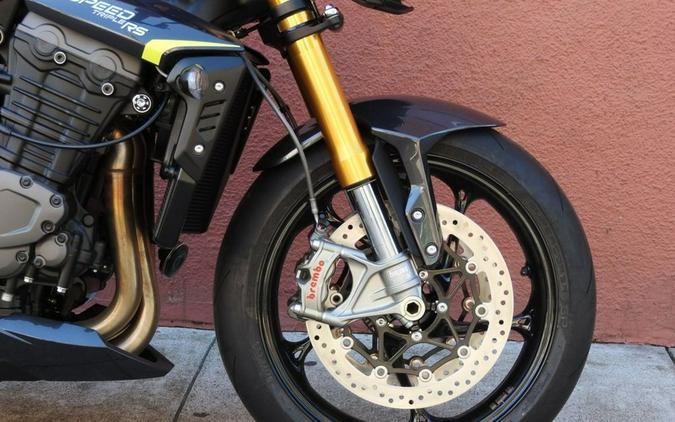 2025 Triumph Speed Triple 1200 RS Granite/Triumph Racing Yellow