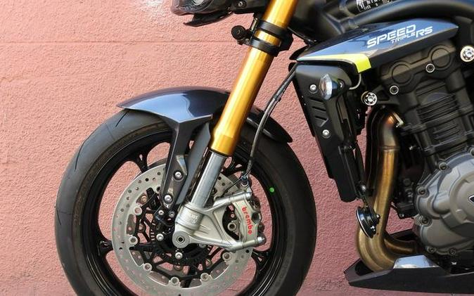 2025 Triumph Speed Triple 1200 RS Granite/Triumph Racing Yellow