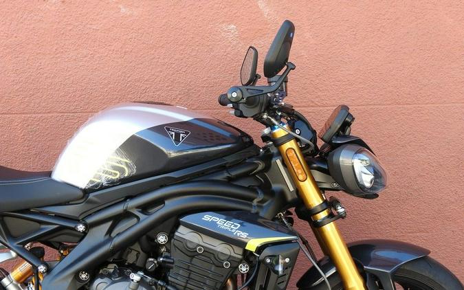 2025 Triumph Speed Triple 1200 RS Granite/Triumph Racing Yellow