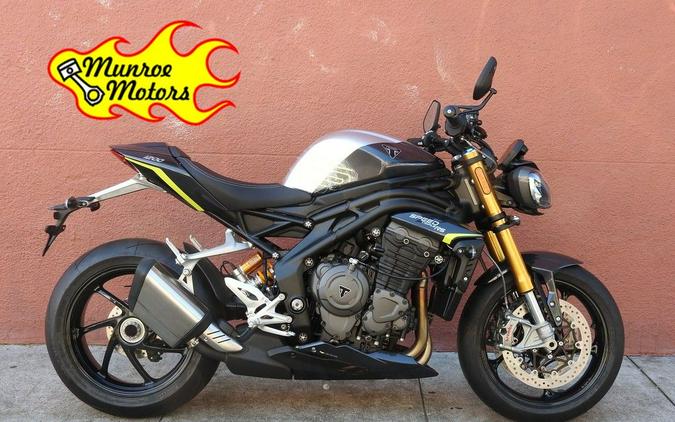 2025 Triumph Speed Triple 1200 RS Granite/Triumph Racing Yellow