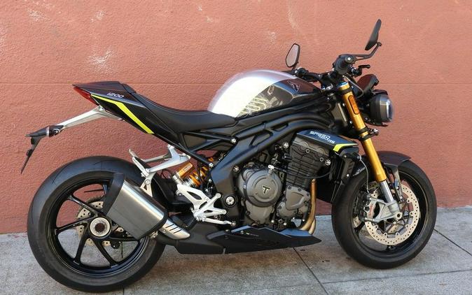 2025 Triumph Speed Triple 1200 RS Granite/Triumph Racing Yellow