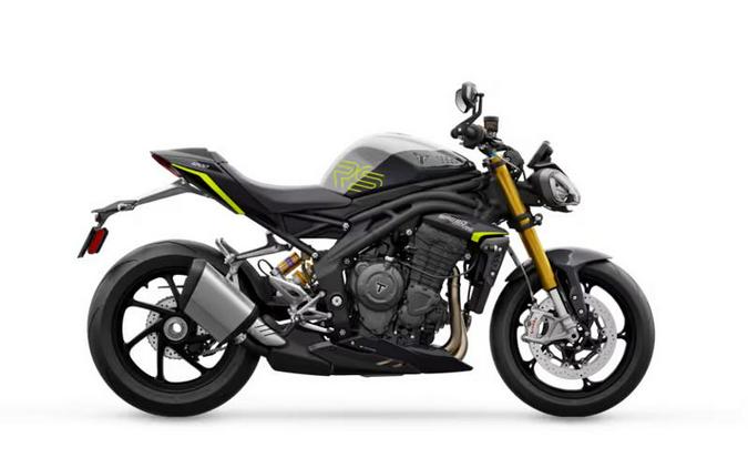 2025 Triumph Speed Triple 1200 RS Granite/Triumph Racing Yellow