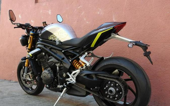 2025 Triumph Speed Triple 1200 RS Granite/Triumph Racing Yellow