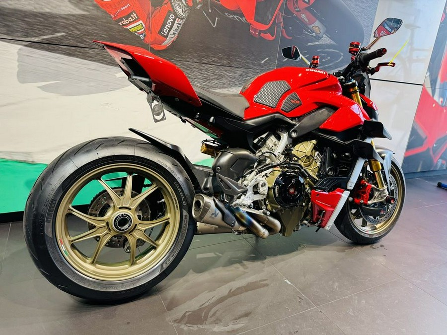 2022 Ducati Streetfighter V4 S Ducati Red