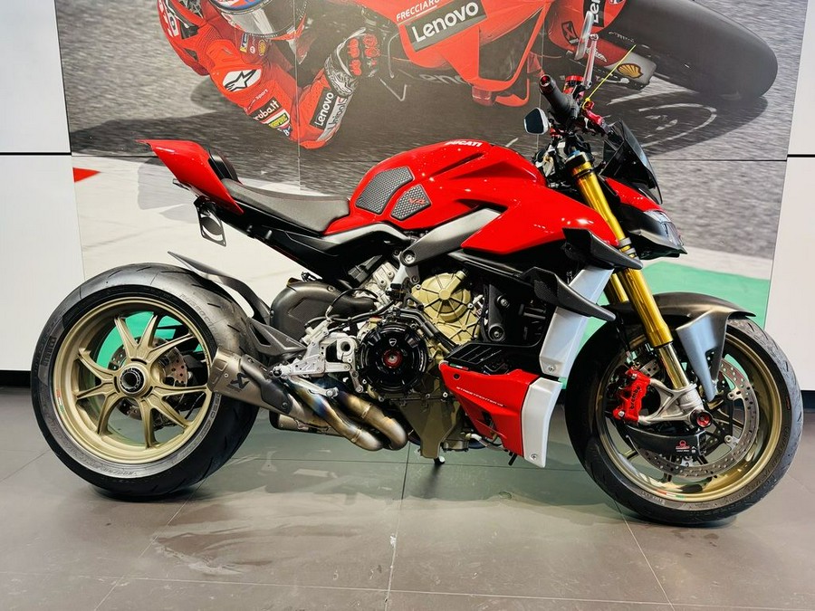 2022 Ducati Streetfighter V4 S Ducati Red