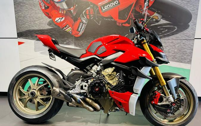 2022 Ducati Streetfighter V4 S Ducati Red