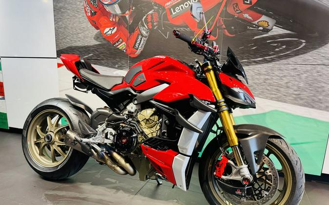 2022 Ducati Streetfighter V4 S Ducati Red