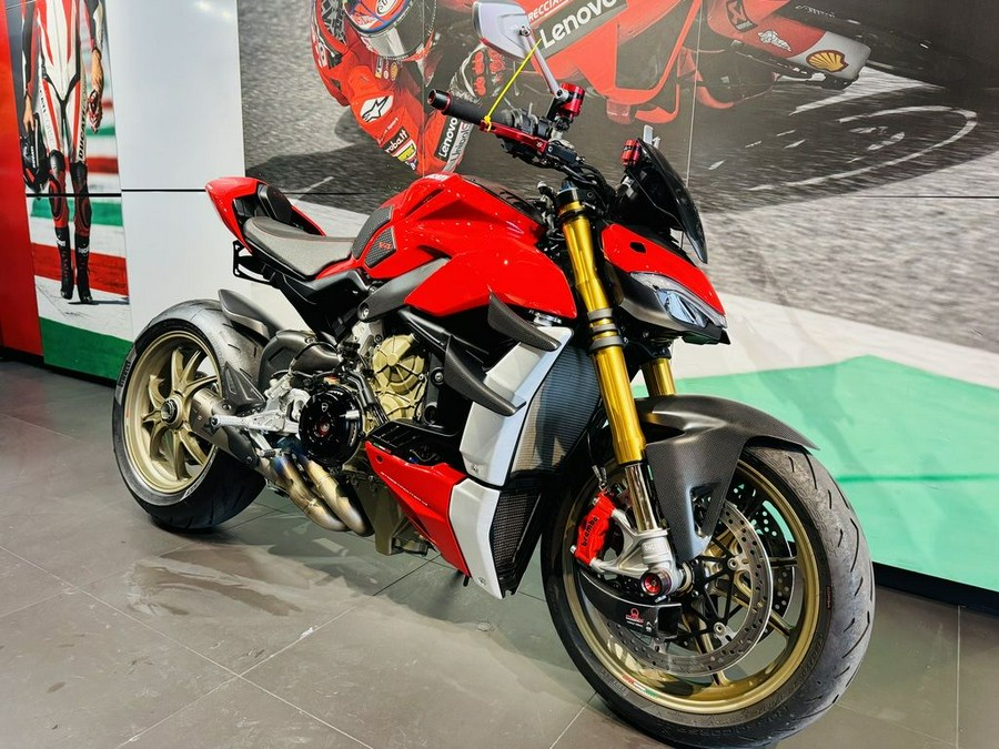 2022 Ducati Streetfighter V4 S Ducati Red