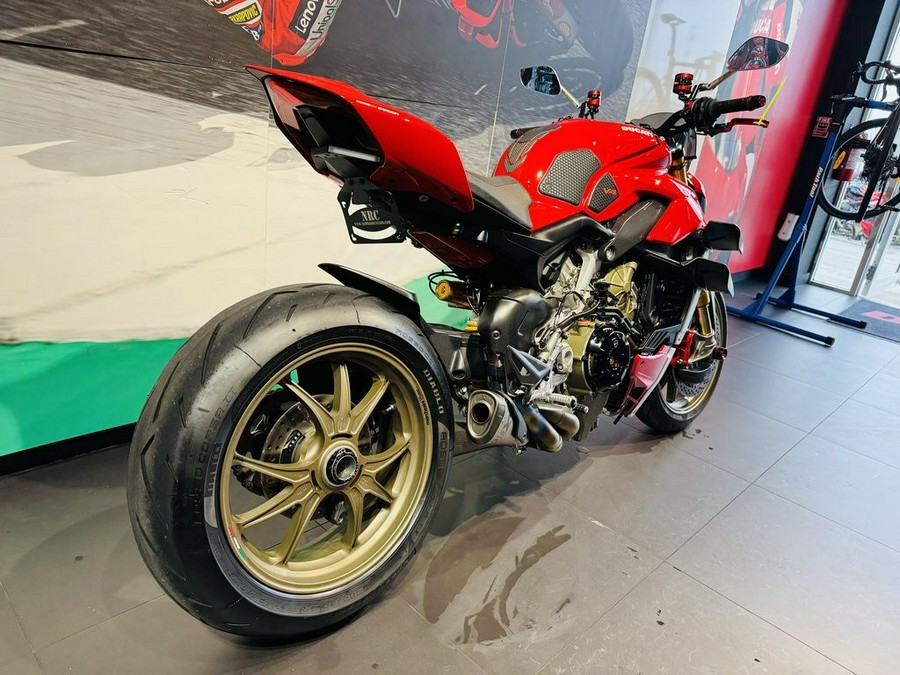 2022 Ducati Streetfighter V4 S Ducati Red