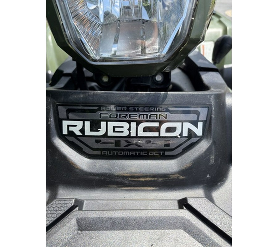 2022 Honda FourTrax Foreman Rubicon 4x4 Automatic DCT EPS