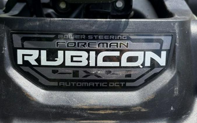 2022 Honda FourTrax Foreman Rubicon 4x4 Automatic DCT EPS