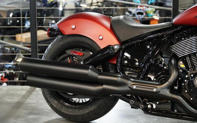 2024 Indian Motorcycle® Chief Bobber Dark Horse® Sunset Red Smoke