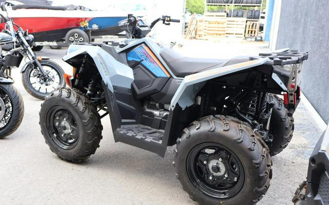 2024 Polaris® SCRAMBLER 850 - STORM GRAY/RADAR BLUE