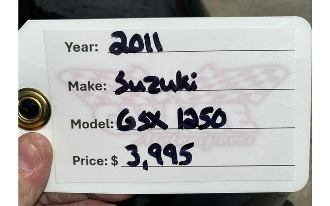 2011 Suzuki GSX-1250FA