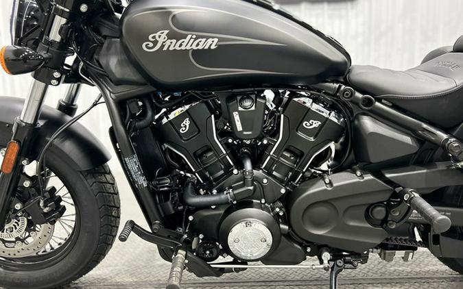 2025 Indian Super Scout Black Smoke with Graphics