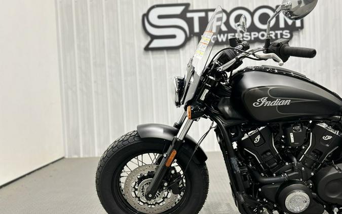 2025 Indian Super Scout Black Smoke with Graphics