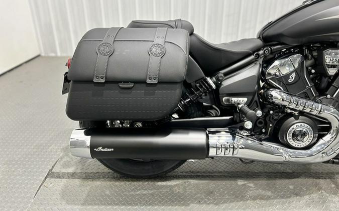 2025 Indian Super Scout Black Smoke with Graphics