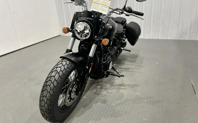 2025 Indian Super Scout Black Smoke with Graphics