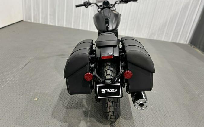 2025 Indian Super Scout Black Smoke with Graphics