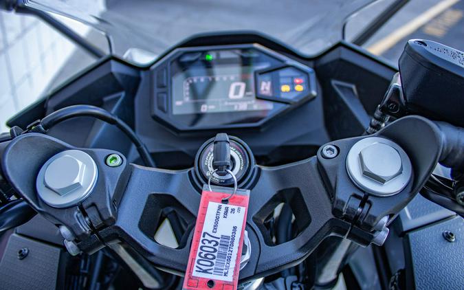 2026 Kawasaki Ninja® 500 ABS Metallic Flat Spark Black