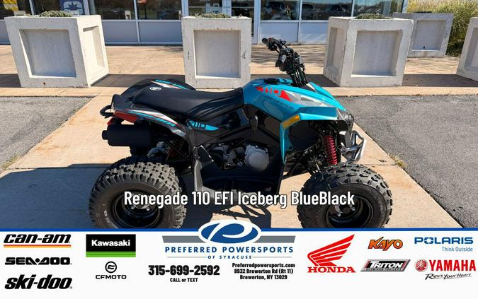 2026 Can-Am Renegade 110 EFI Iceberg Blue and Black