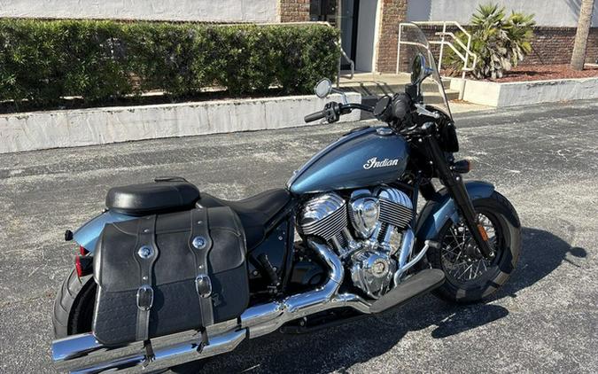 2022 Indian Super Chief Limited Blue Slate Metallic